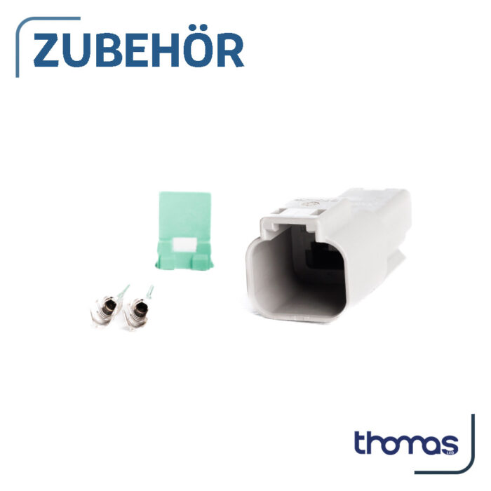 Deutsch DT 2-Pin (männlicher Stecker)